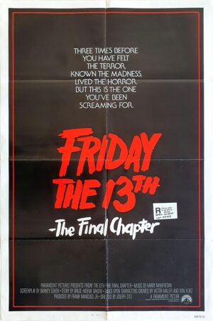 Friday The 13th The Final Chapter Us One Sheet Movie Poster (2)