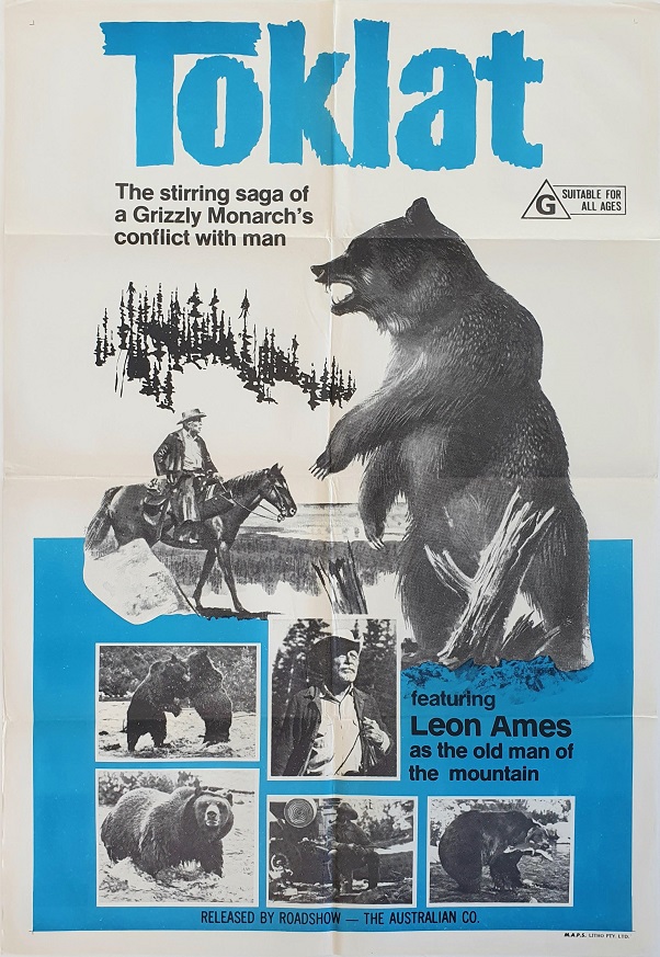 Toklat Australian One Sheet Movie Poster Grizzly Bear (2)