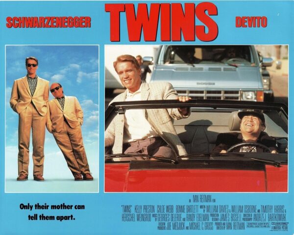 Twins Movie Lobby Card 11 X 14 Arnold Schwarzenegger Danny Devito Kelly Preston (11)