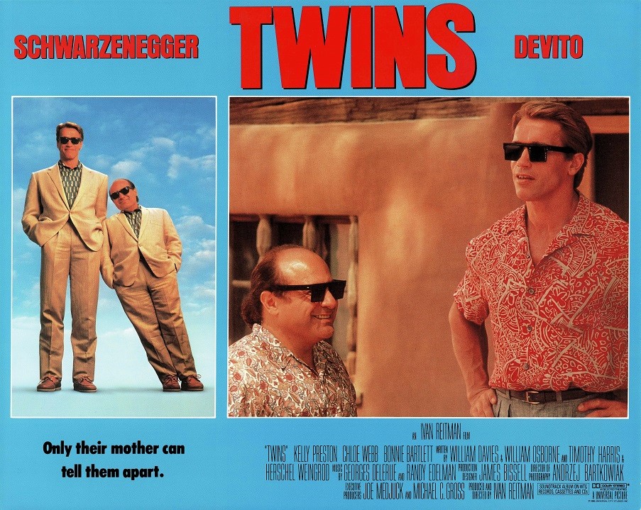 Twins Movie Lobby Card 11 X 14 Arnold Schwarzenegger Danny Devito Kelly Preston (12)