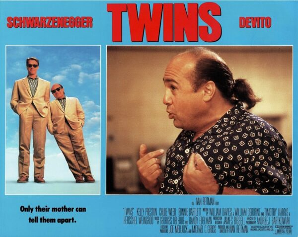 Twins Movie Lobby Card 11 X 14 Arnold Schwarzenegger Danny Devito Kelly Preston (14)