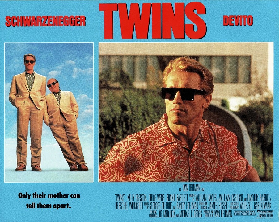 Twins Movie Lobby Card 11 X 14 Arnold Schwarzenegger Danny Devito Kelly Preston (6)