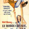 Lt. Robin Crusoe, U.s.n. Australian 3 Sheet Movie Poster Dick Van Dyke