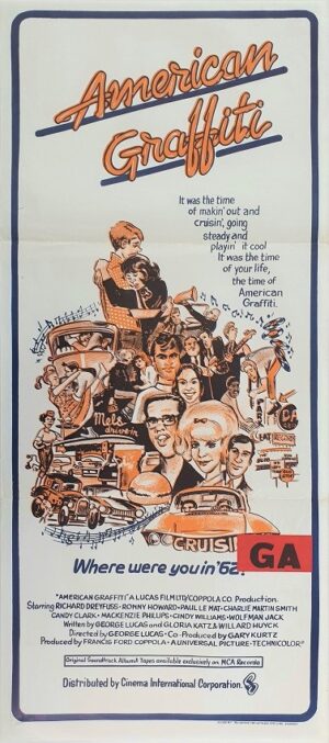 American Graffiti Australian Daybill Movie Poster (3)