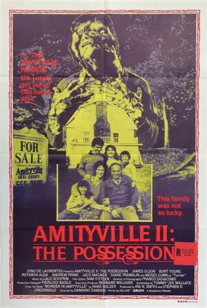 Amityville Horror Ii 2 The Possession Australian One Sheet Movie Poster (11)