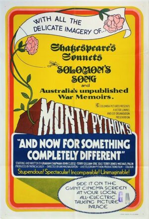 And Now For Something Completely Different Monty Python Australian One Sheet Movie Poster (3)
