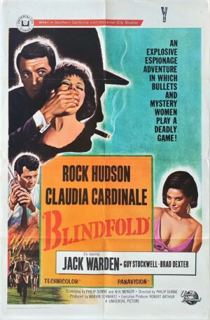 Blindfold Rock Hudson Us One Sheet Movie Poster (22)