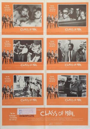 Class Of 1984 Lobby Card Style Photosheet One Sheet Movie Poster (19)
