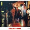 Cobra Sylvester Stallone Us Lobby Card 11 X 14 (18)