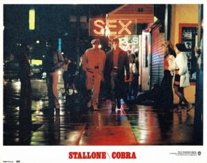 Cobra Sylvester Stallone Us Lobby Card 11 X 14 (18)