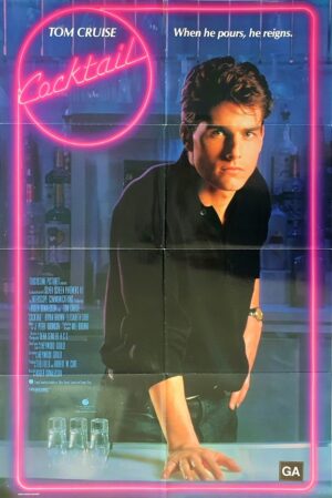 Cocktail Tom Cruise One Sheet Poster (2)