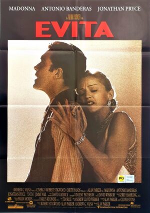 Evita Madonna One Sheet Movie Poster (2)