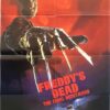 Freddy's Dead The Final Nightmare Australian One Sheet Movie Poster A Nightmare On Elm Street