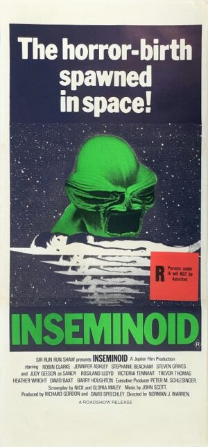 Inseminoid Australian Daybill Movie Poster (9)