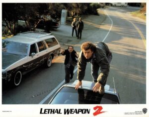 Lethal Weapon 2 Us Lobby Card Mel Gibson And Danny Glover (11)