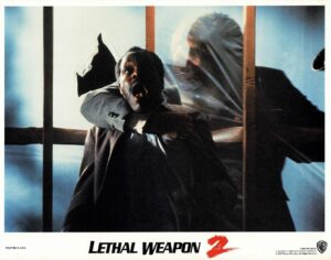 Lethal Weapon 2 Us Lobby Card Mel Gibson And Danny Glover (8)