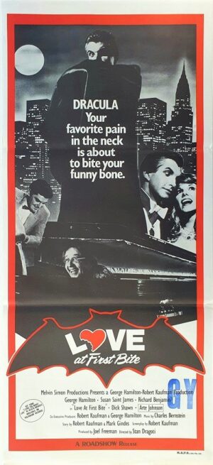Love At First Bite Dracula Australian Daybill Movie Poster (2)