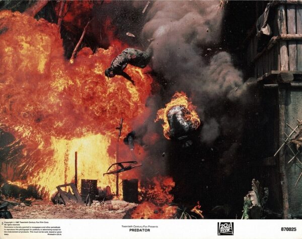 Predator Us Lobby Card 11 X 14 (61)