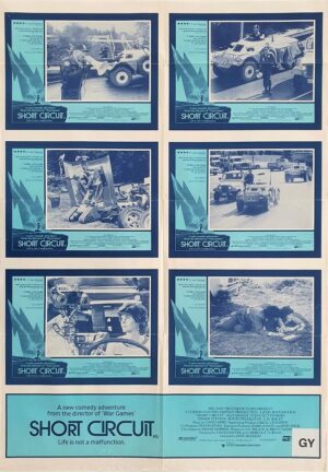 Short Circuit Australian Lobby Card One Sheet Movie Poster Photosheet (8)