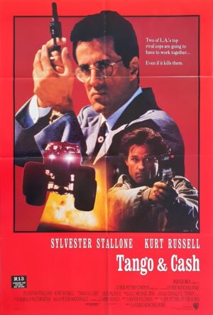 Tango And Cash One Sheet Movie Poster (25) Sylvester Stallone And Kurt Russell