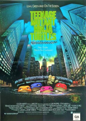 Teenage Mutant Ninja Turtles Australian One Sheet Movie Poster (28)