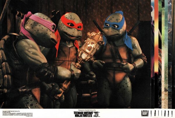 Teenage Ninja Turtles 3 Us Lobby Cards 11 X 14 (38)