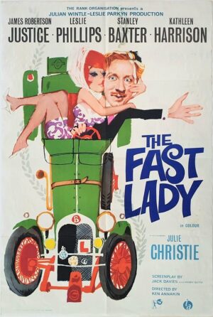 The Fast Lady Uk One Sheet Movie Poster (5) James Robertson Justice And Leslie Phillips