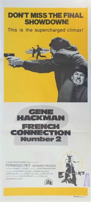 The French Connection 2 Gene Hackman Australian Daybill Movie Poster (6)