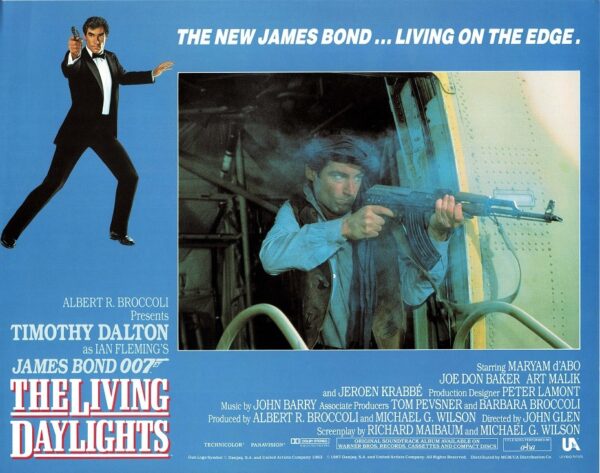 The Living Daylights 007 James Bond Lobby Card (12)