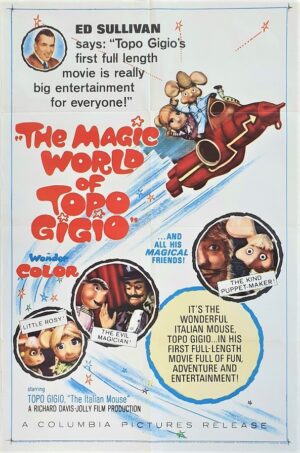 The Magic World Of Topo Gigio Us One Sheet Movie Poster Ed Sullivan (1)