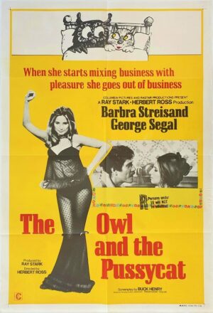 The Owl And The Pussycat Barbra Streisand One Sheet Movie Poster (15)