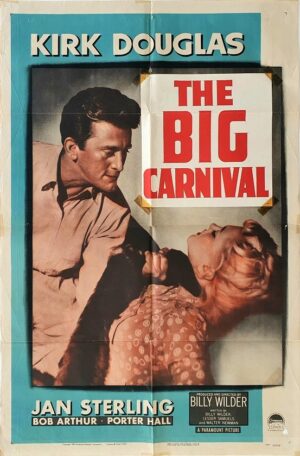 Ace In The Hole A Big Carnival Us One Sheet Movie Poster With Kirk Douglass (1)