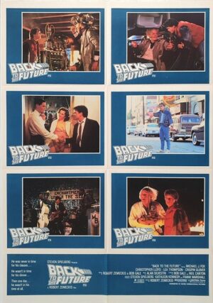 Back To The Future Australian Lobby Card One Sheet Photosheet Movie Poster (1)