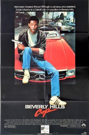 Beverly Hills Cop Us And New Zealand One Sheet Movie Poster With Eddie Murphy (1)