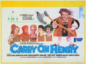 Carry On Henry Uk Quad Poster Sid James (1)