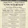 Counterfeit Australian Press Sheet 1936 Chester Morris (1)