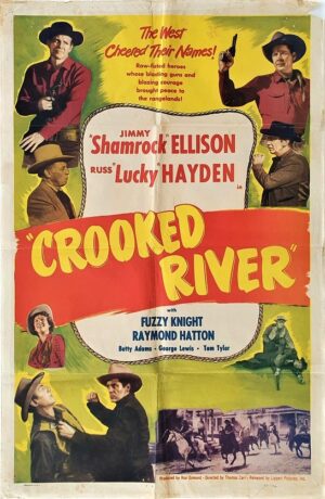 Crooked River Western Us One Sheet Movie Poster 1950 (1)