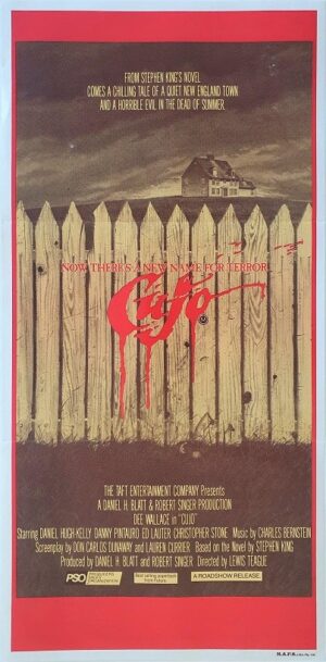 Cujo Australian Daybill Movie Poster (12) Stephen King