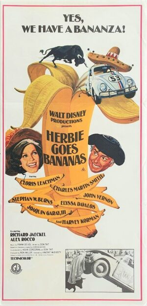 Herbie Goes Bananas Australian Daybill Movie Poster (16)
