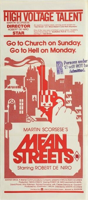 Mean Streets Australian Daybill Movie Poster (13)