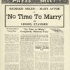 No Time To Marry Australian Press Sheet 1938 Richard Arlen And Mary Astor (1)