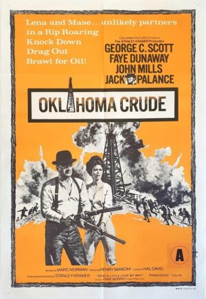 Oklahoma Crude Australian One Sheet Movie Film Poster (6)