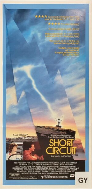 Short Circuit Australian Daybill Movie Poster