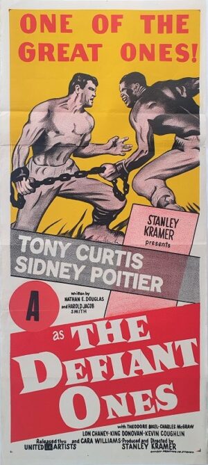 The Defiant Ones Australian Daybill Movie Poster (9)