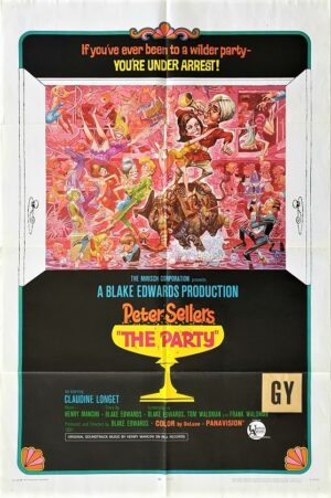 The Party Us One Sheet Movie Poster Peter Sellers (1)