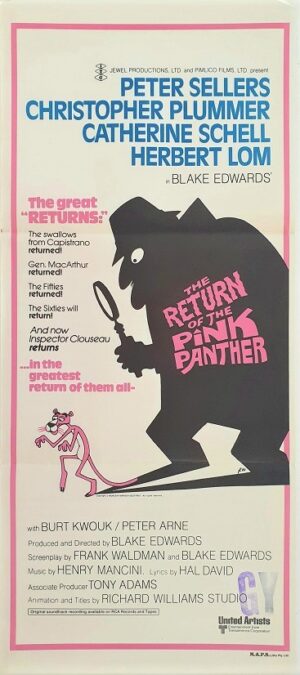 The Return Of The Pink Panther Australian Daybill Movie Poster (21)