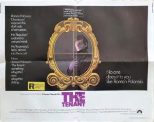 The Tenant Us Half Sheet Movie Poster By Roman Polanski 1976 (1)