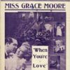 When You're In Love Australian Press Sheet With Grace Moore And Cary Grant 1937 (1)