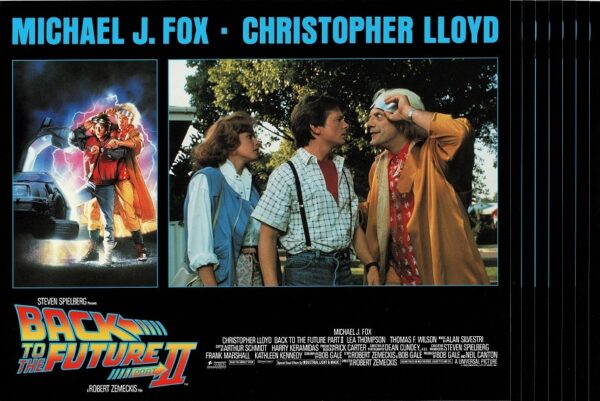 Back To The Future Part 2 Lobby Card Set 11 X 14