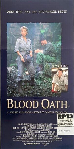 Blood Oath Australian Daybill Movie Poster (9)